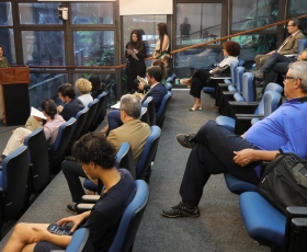 Encontro do Serviço Alemão de Intercâmbio Acadêmico com os ex-bolsistas do DF. 31/10/2025 Foto: Beto Monteiro/Ascom UnB